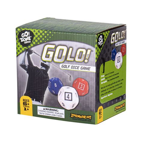 golo golf dice game|GOLO Golf Dice Game For Golfers, Families, Giftable, quick and .
